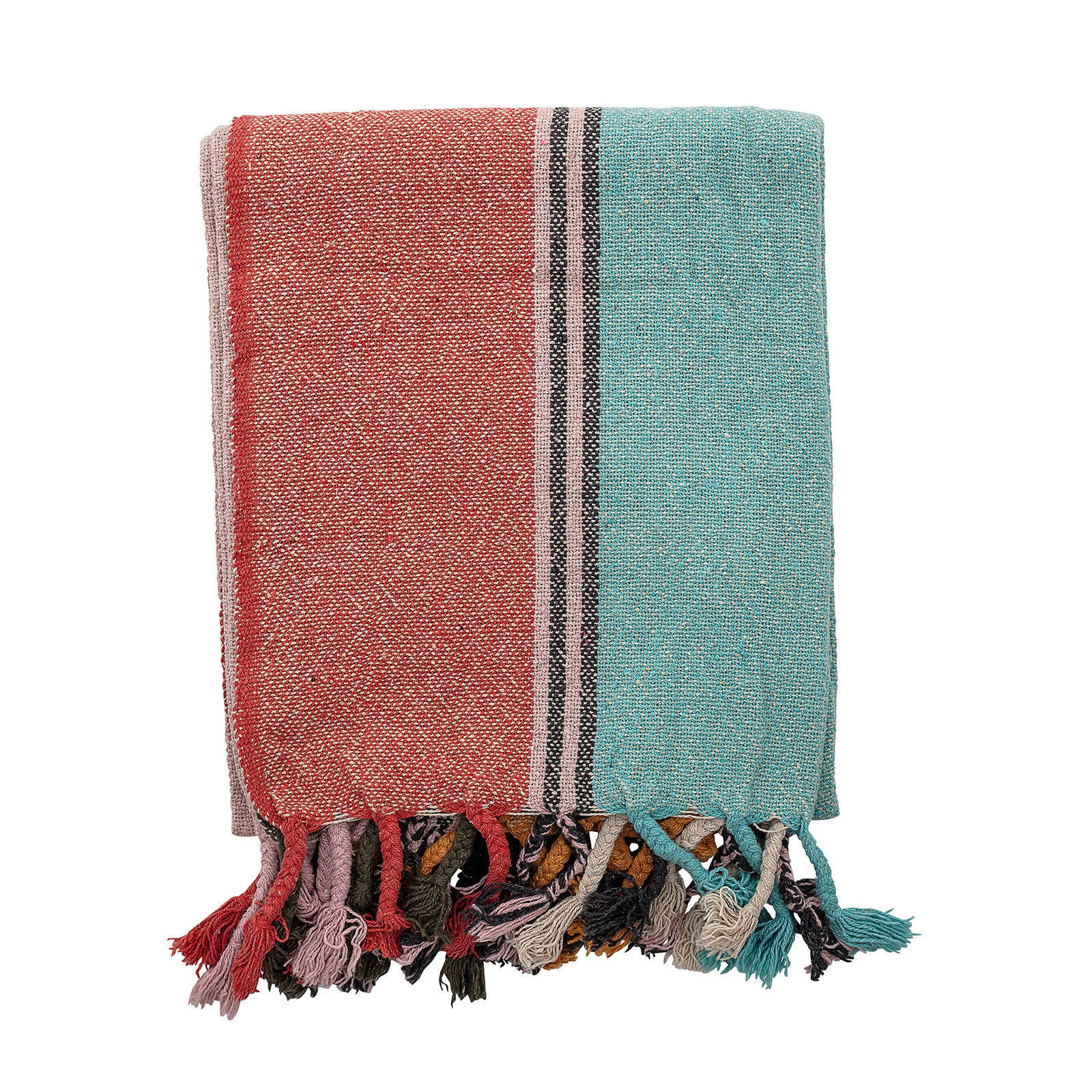 Bloomingville Plaid "Kristine" In Bunt - (L)160 X (B)130 Cm Günstig