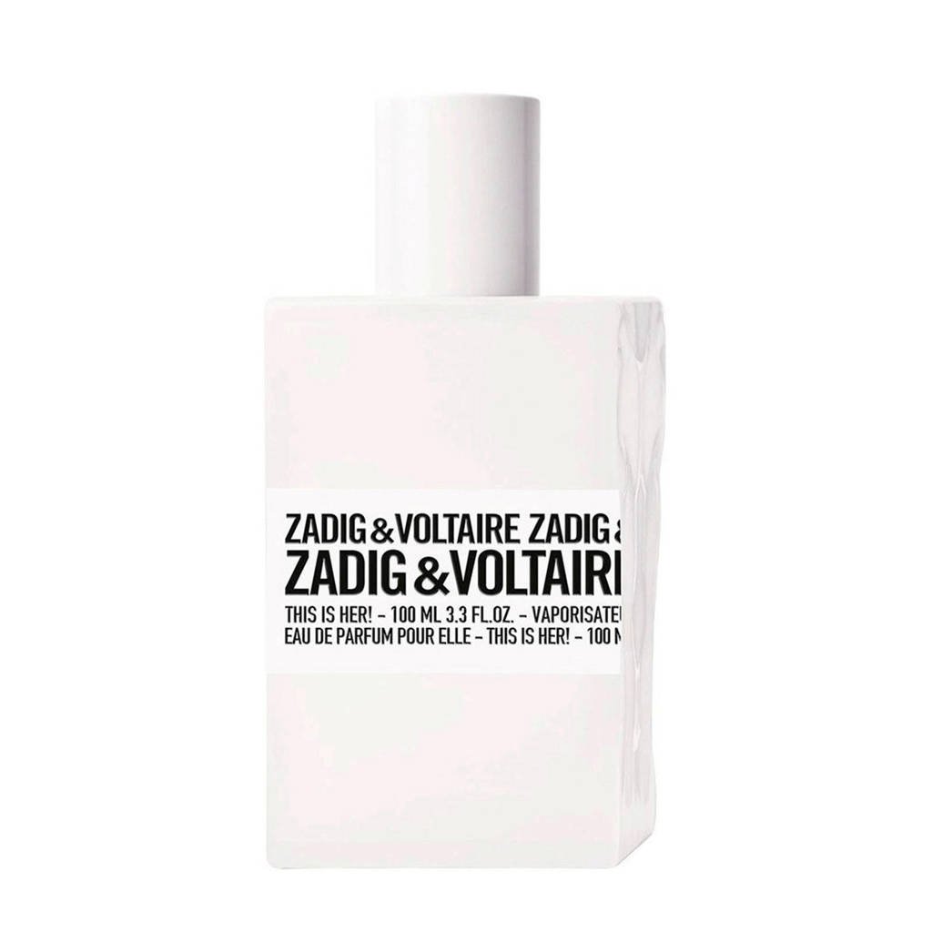 Zadig & Voltaire This is Her! eau de parfum - 100 ml