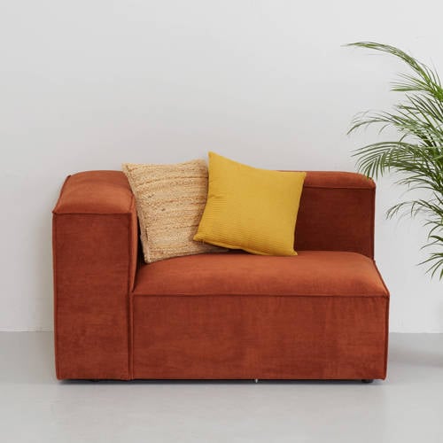NOUS Living hoek links (modulair) Igor - Terracotta