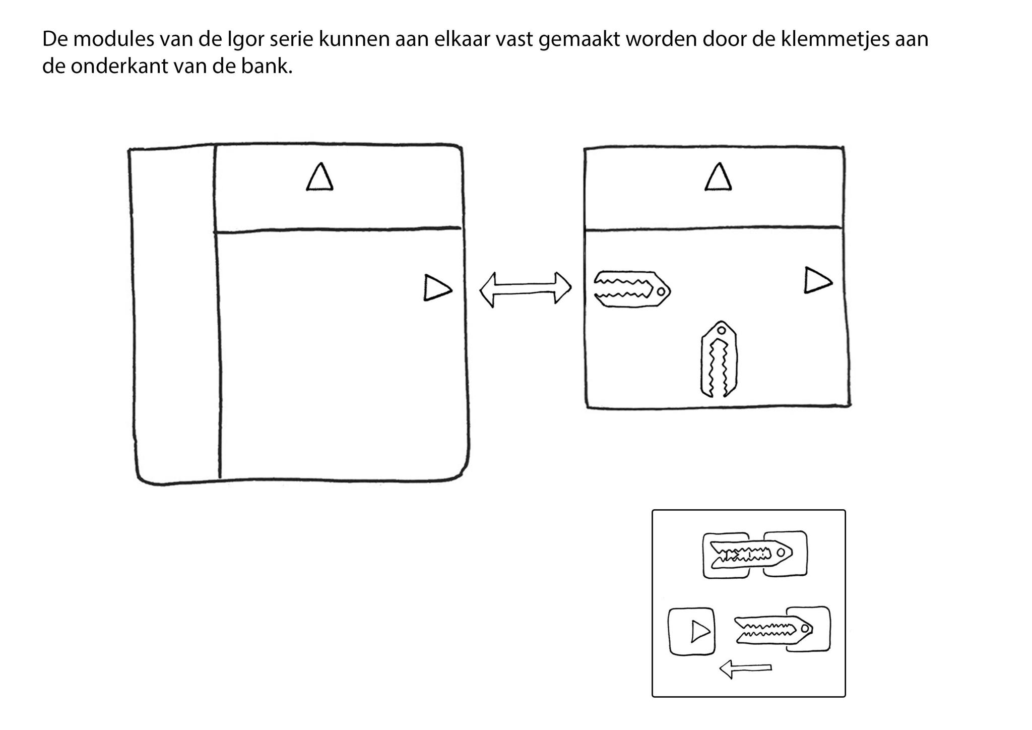 Wehkamp Home hocker (modulair) Igor - Afbeelding 6