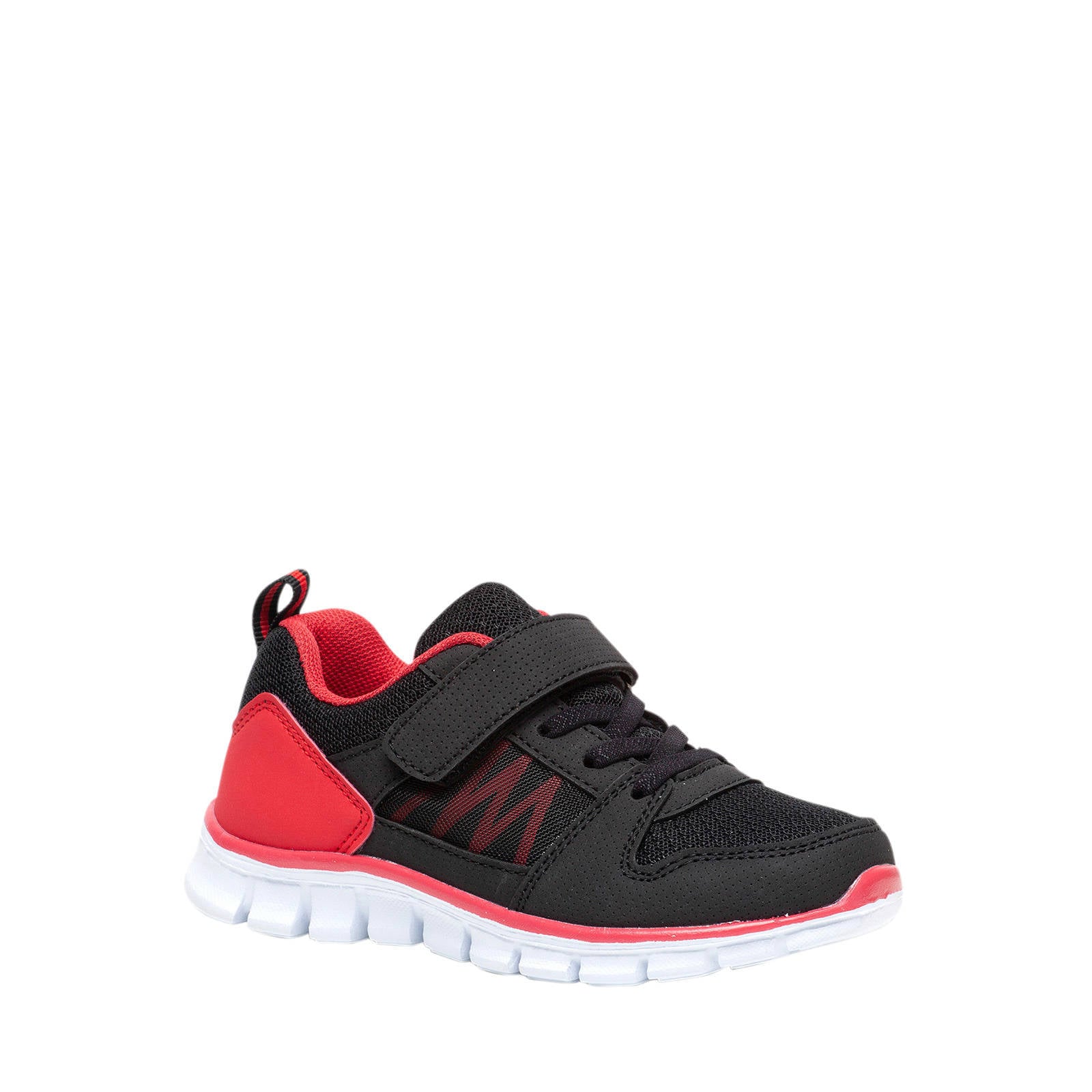 Scapino Blue Box sneakers zwart/rood | wehkamp