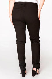thumbnail: YOEK high waist extra lange shaping skinny jeans zwart