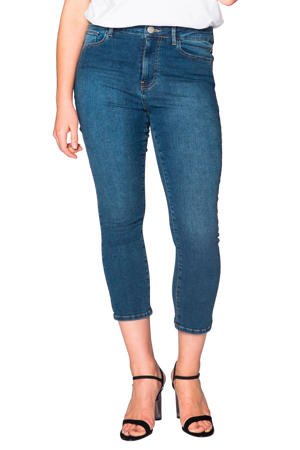 high waist skinny capri jeans Denise lichtblauw
