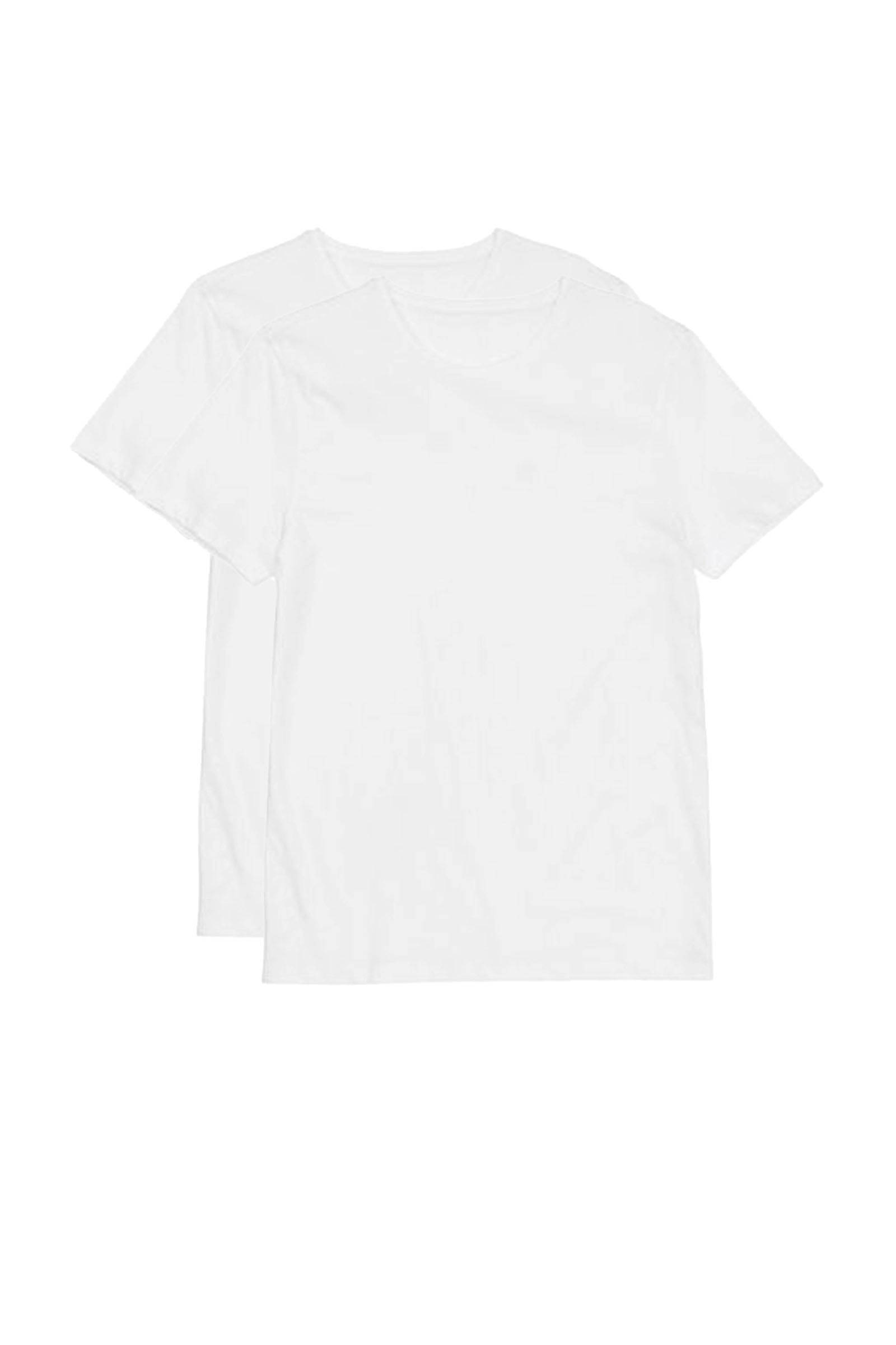 Ondershirt wit wehkamp Heren Kleding Lingerie & Ondermode Onderhemden & Shirts set van 2 