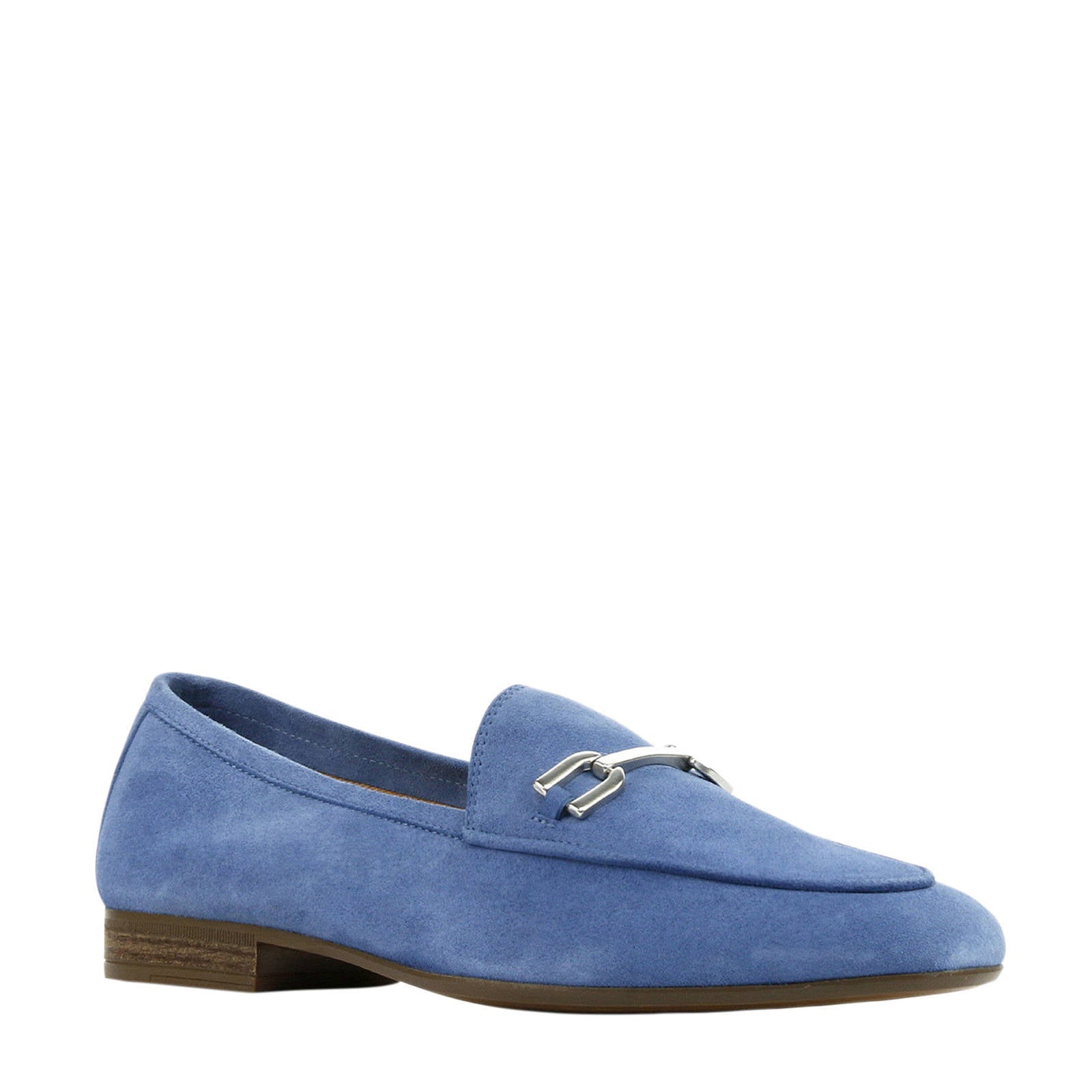 Unisa Dalcy suède loafers blauw | wehkamp