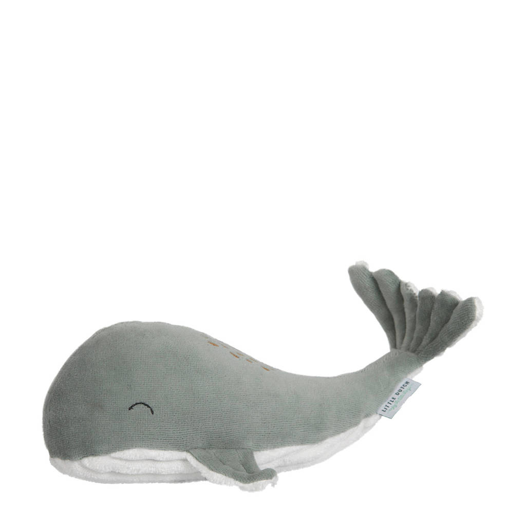 Little Dutch walvis knuffel 24 cm