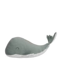 Little Dutch walvis knuffel 35 cm, Mintgroen