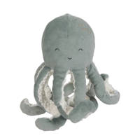 Little Dutch octopus knuffel 22 cm, Mintgroen