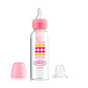 Wehkamp Dr. Brown's Bottle to Sippy Starterkit Standaard 250 ml roze aanbieding