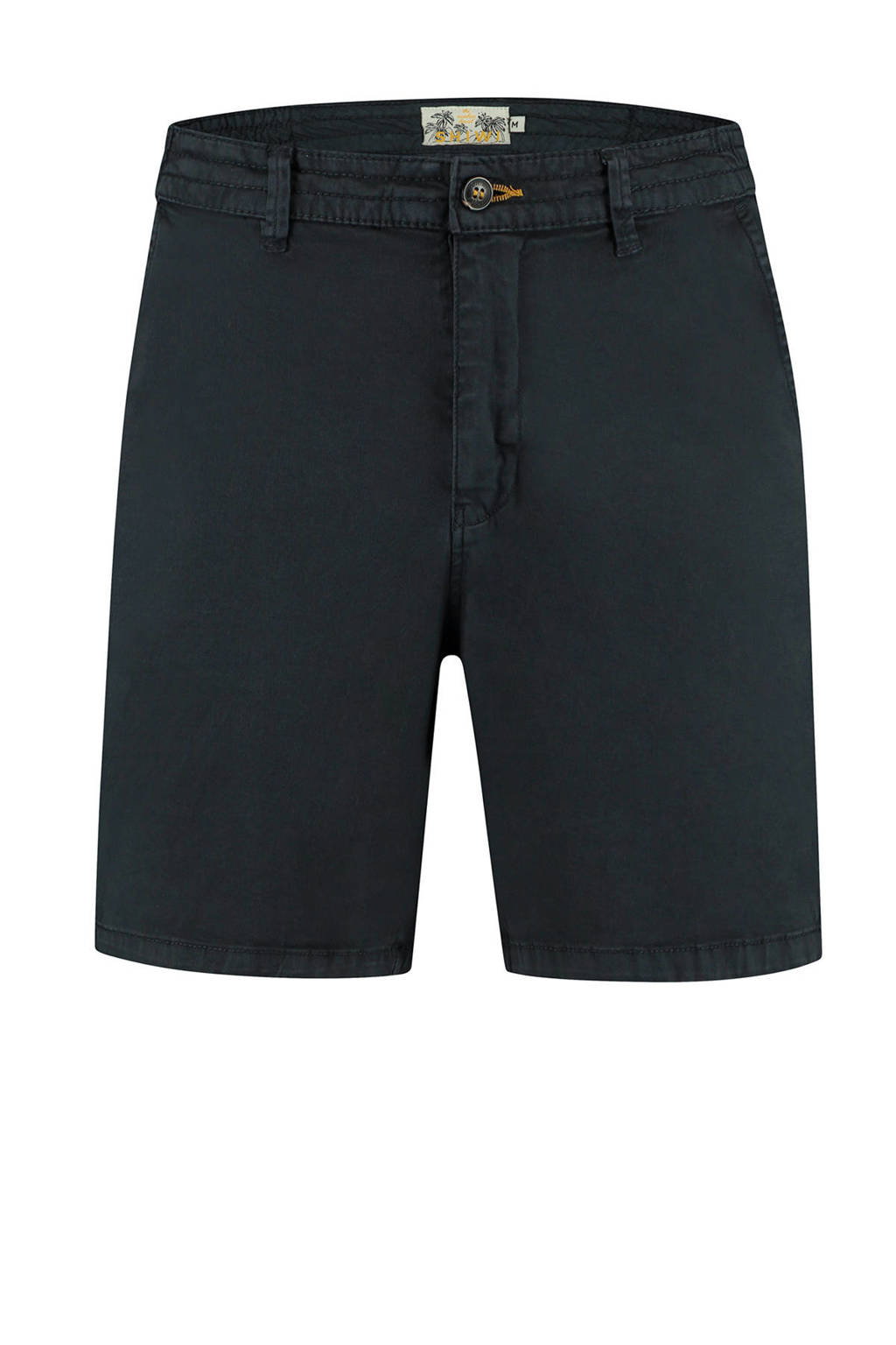 Shiwi regular fit bermuda donkerblauw, Donkerblauw