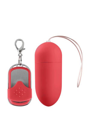 Vibrerend ei met Afstandsbediening - Rood