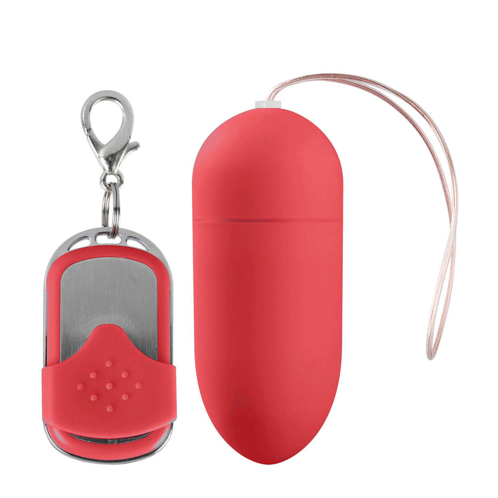 Shots Toys Vibrerend ei met Afstandsbediening - Rood