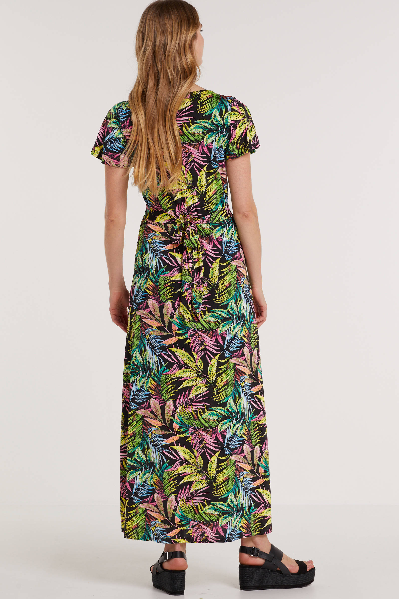 smashed lemon maxi dress