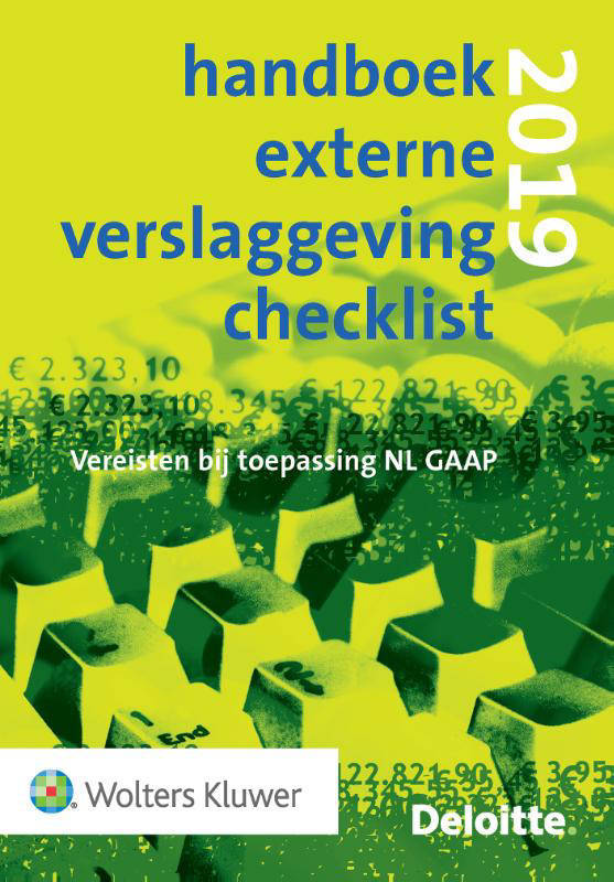 Handboek Externe Verslaggeving Checklist 2019 | Wehkamp