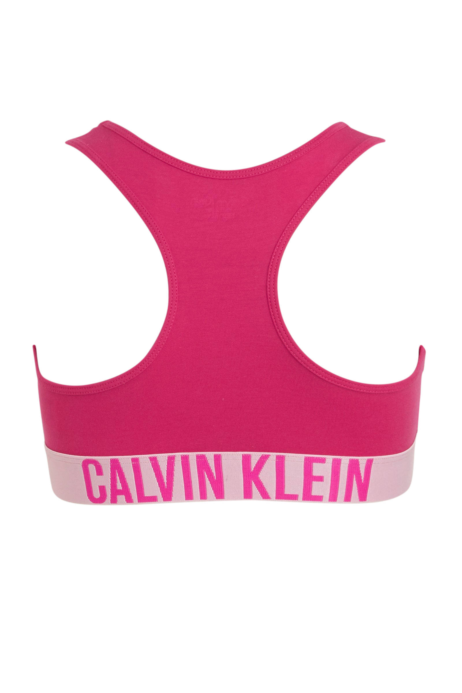 Calvin Klein Bh Top - Set Van 2 Fuchsia/zwart | Wehkamp