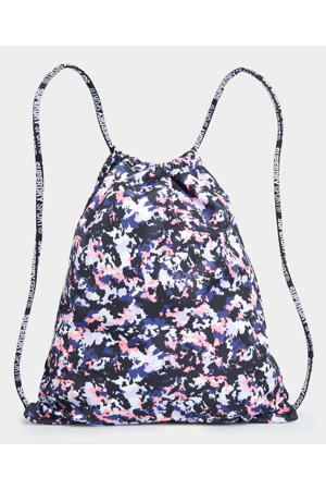 gymtas grijs/paars/roze