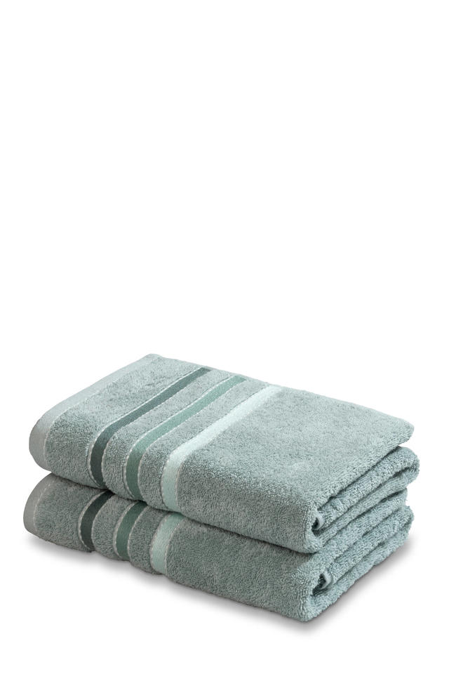 Rijke man Tips bron Vandyck handdoek Prestige Lines (set van 2) (110x60 cm) | wehkamp