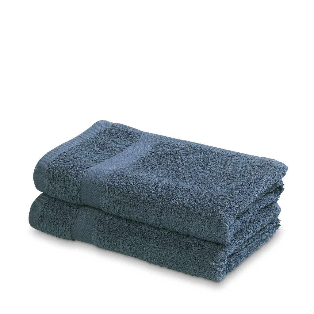 Vandyck gastendoek (set van 2) (60 x 40 cm) Dark denim