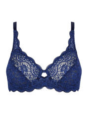 thumbnail: Triumph niet-voorgevormde beugelbh Amourette 300 donkerblauw