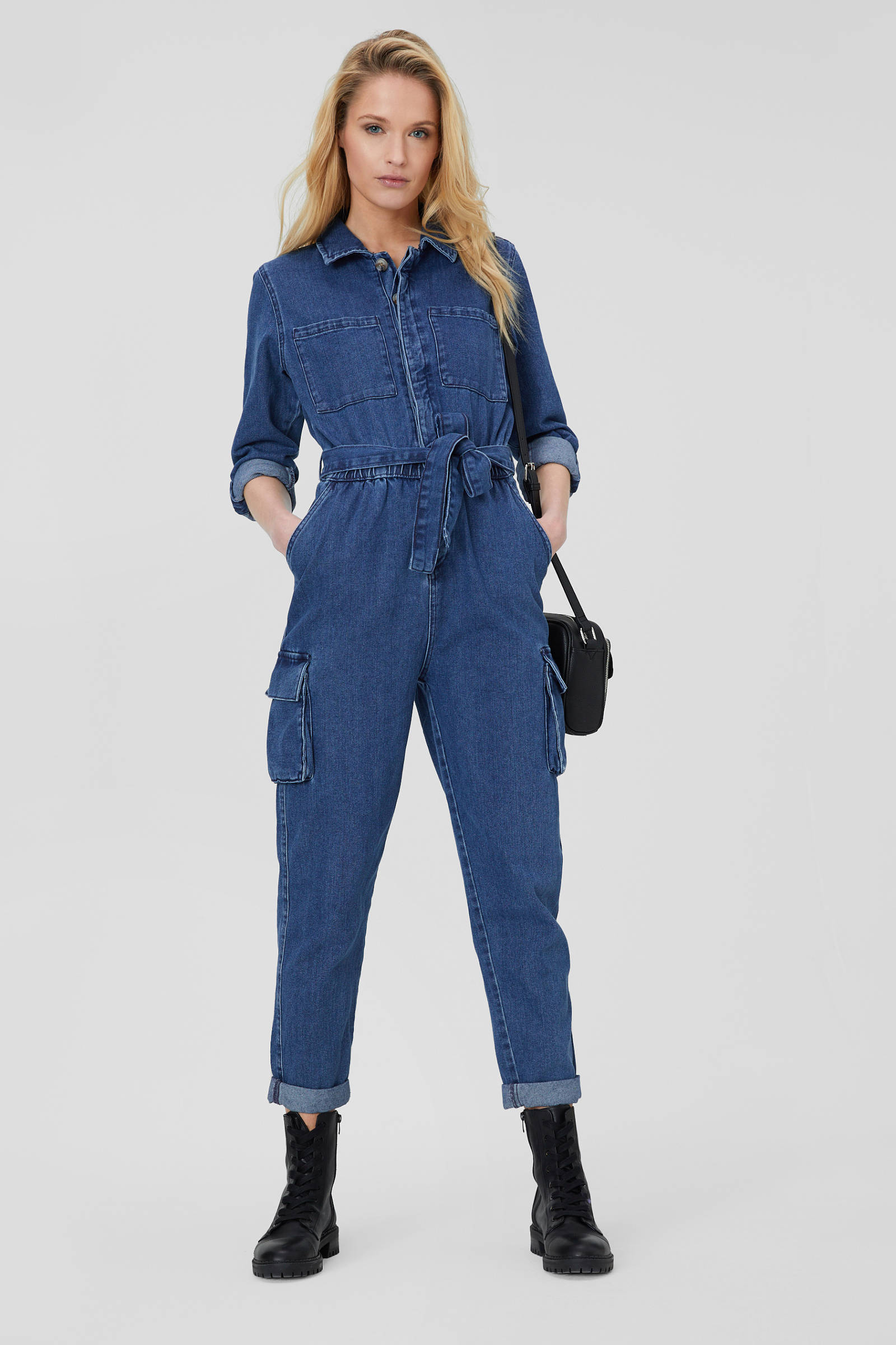 c&a denim jumpsuit