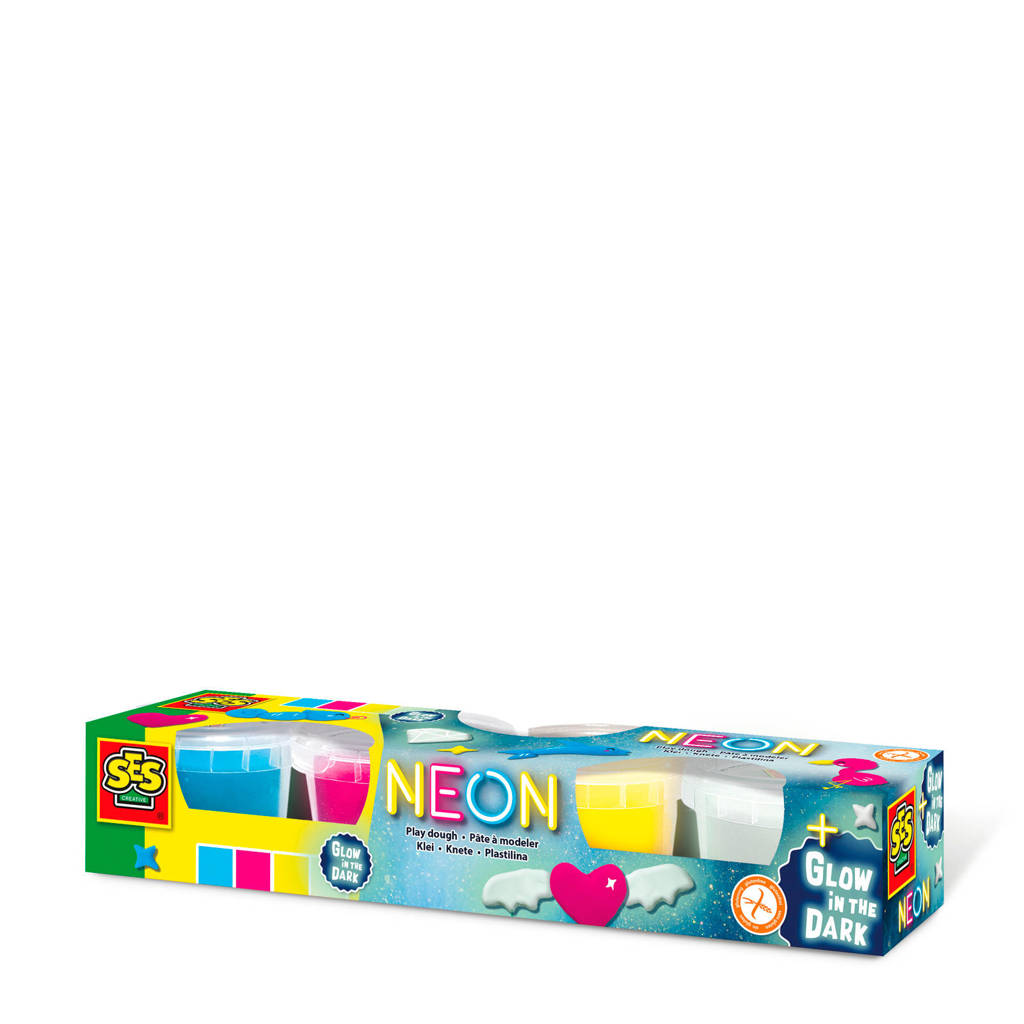 SES Neon en Glow in the dark klei