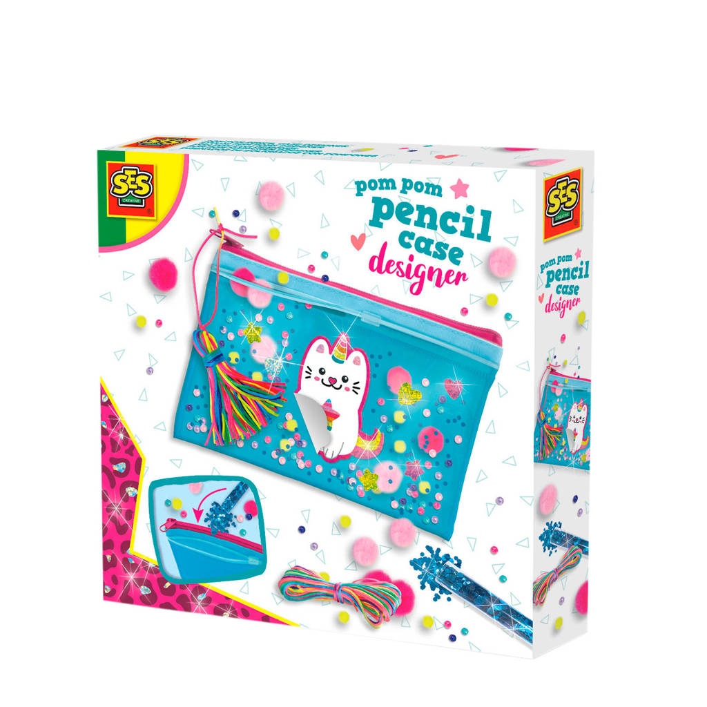 SES Pom pom etui designer