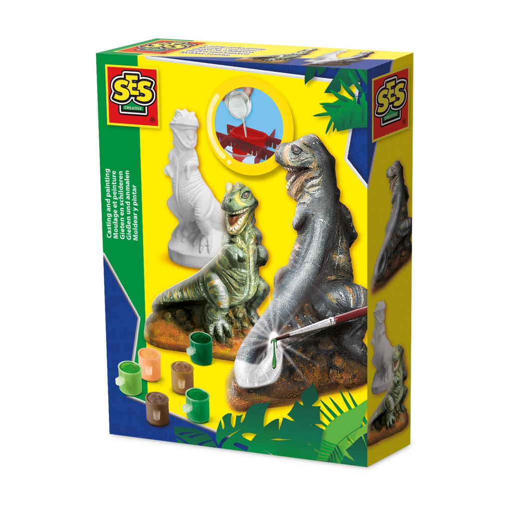 SES Gieten en schilderen - T-rex
