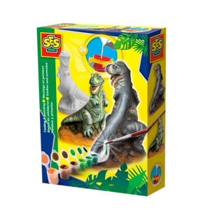 Gieten en schilderen - T-rex