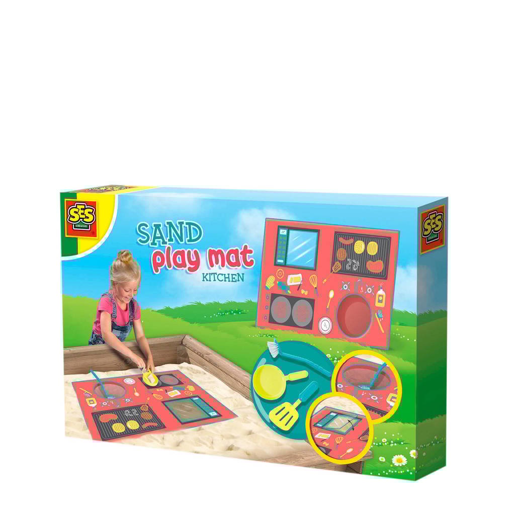 SES Outdoor Zand speelmat - Keuken
