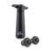 Vacuvin Wijnpomp met 2 wijnstoppers - Wine Saver - Zwart