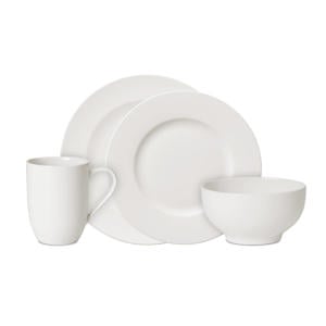 Serviesset For Me 16-delig / 4 personen - 4 bekers met oor, 4 dinerborden, 4 ontbijtborden en 4 French bowls