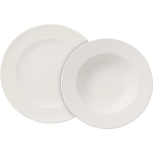 Bordenset For Me 8-delig / 4 personen - 4 dinerborden en 4 diepe borden