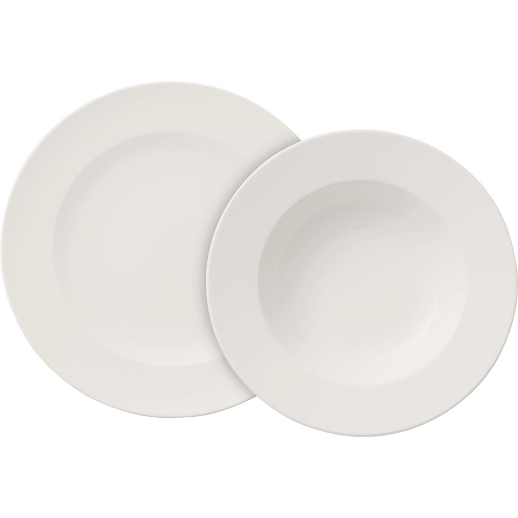 Villeroy & Boch Bordenset For Me 8-delig / 4 personen - 4 dinerborden en 4 diepe borden