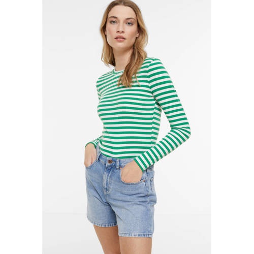 ONLY jeans short ONLPHINE light blue denim afbeelding
