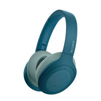 Sony WH-H910N draadloze koptelefoon met Noise Cancelling draadloze over-ear hoofdtelefoon met noise cancelling, Blauw