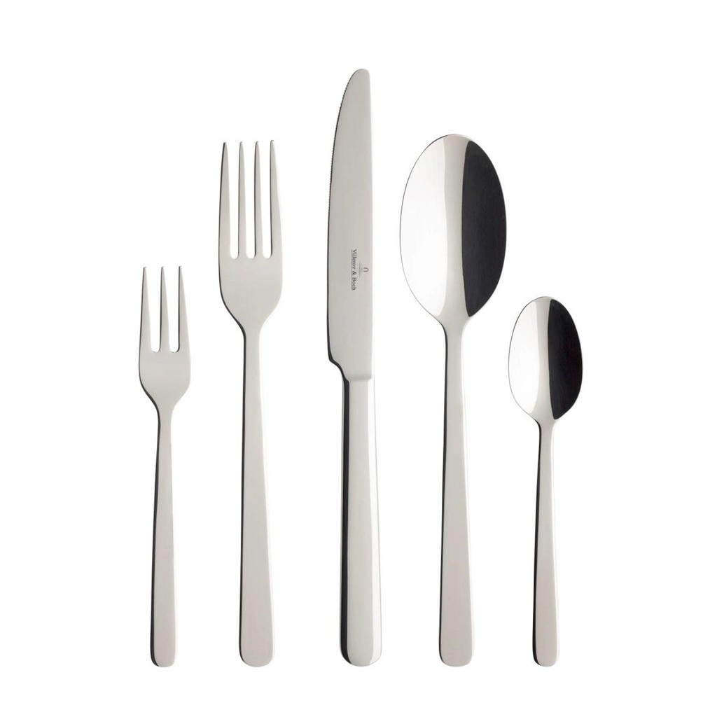 Villeroy & Boch Bestekset Louis - RVS - 30 delig / 6 personen