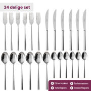 thumbnail: Villeroy & Boch Bestekset Piemont - 18/10 RVS - 24 delig / 6 personen