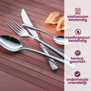 thumbnail: Villeroy & Boch Bestekset Piemont - 18/10 RVS - 24 delig / 6 personen