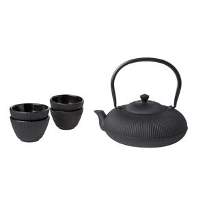 theepot met 4 Kopjes