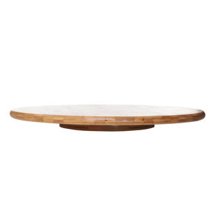 borrelplank draaiplateau bamboe (Ø50 cm)