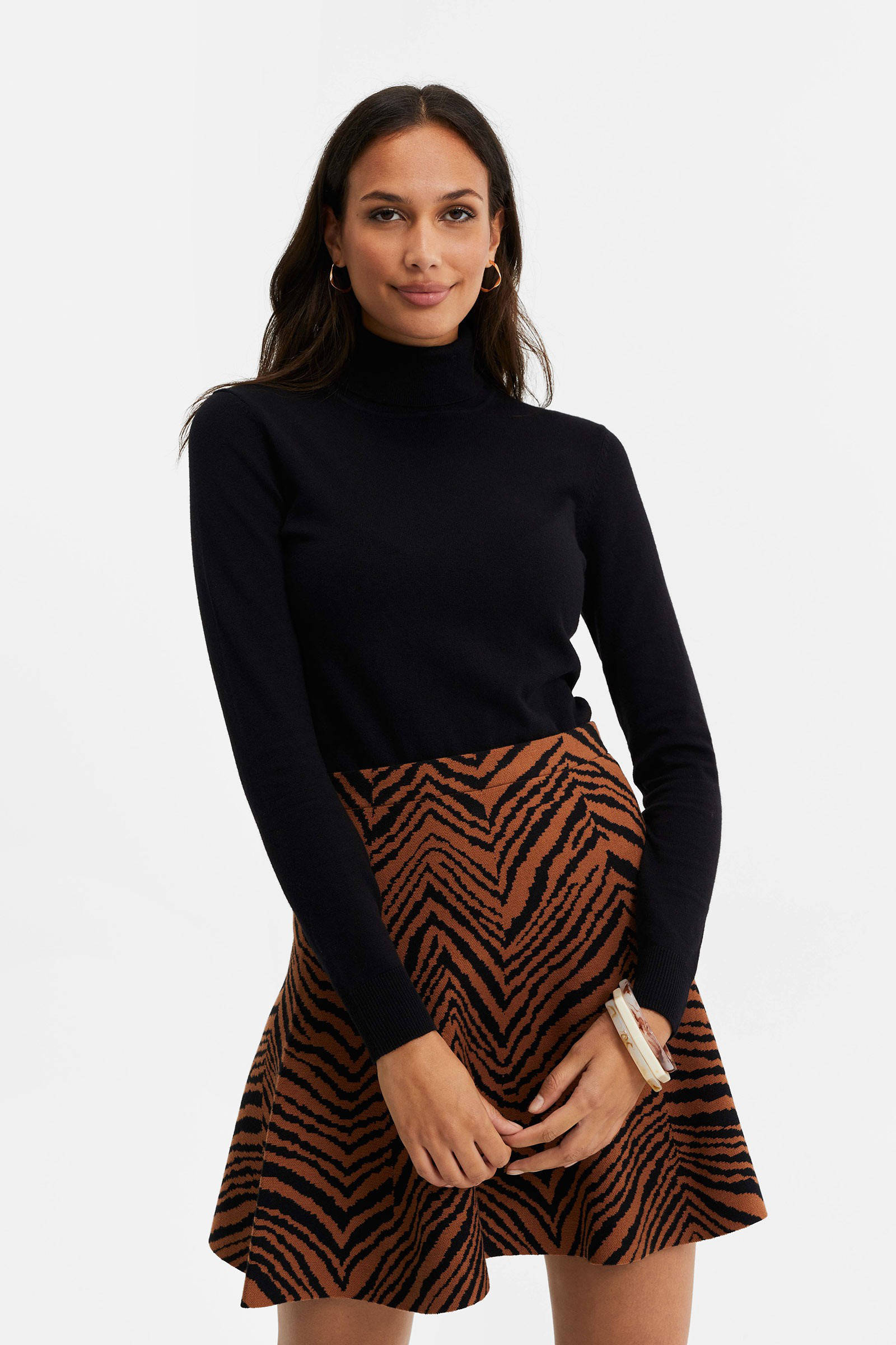 gestreepte coltrui dames