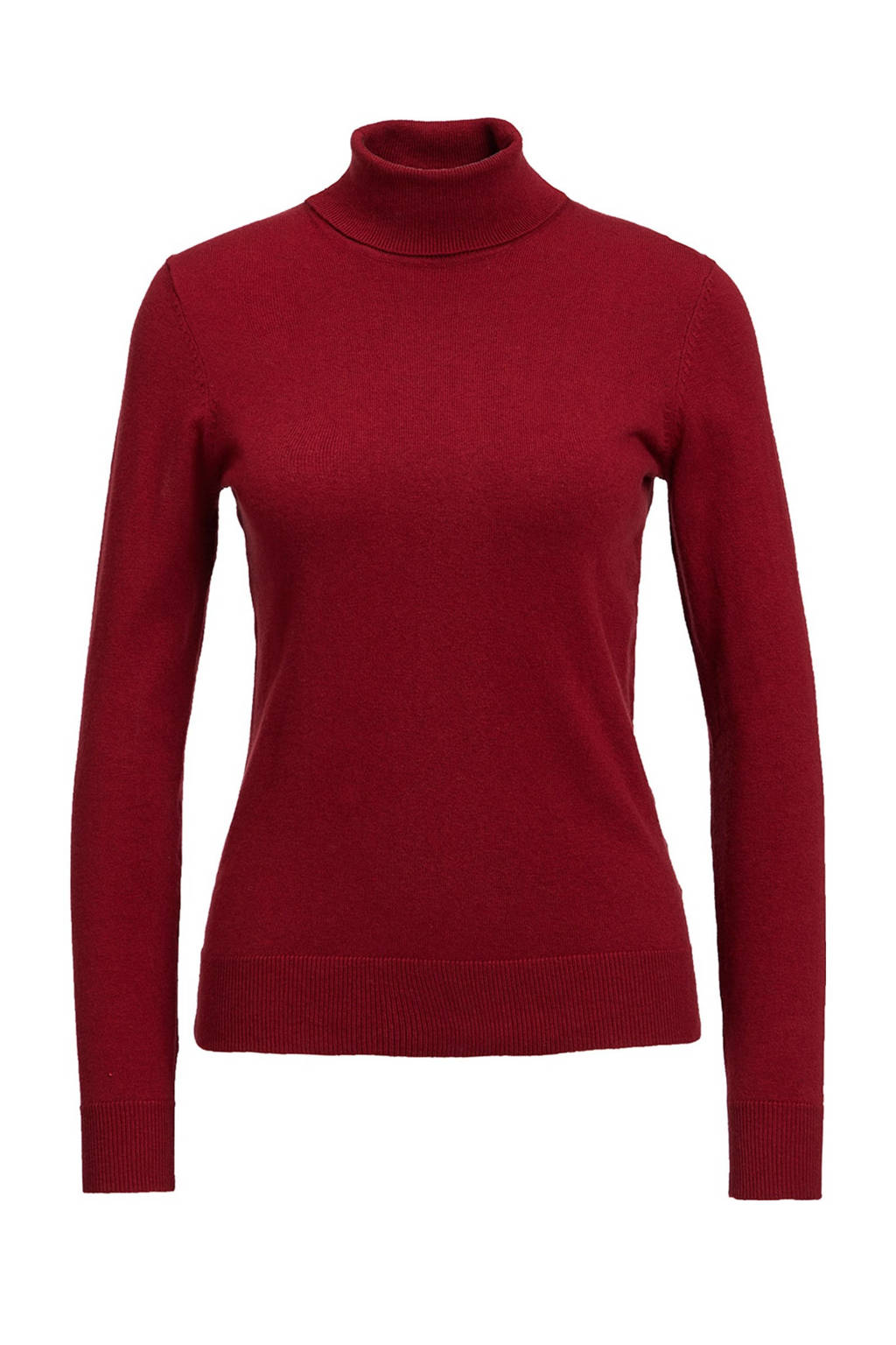WE Fashion coltrui donkerrood, Donkerrood