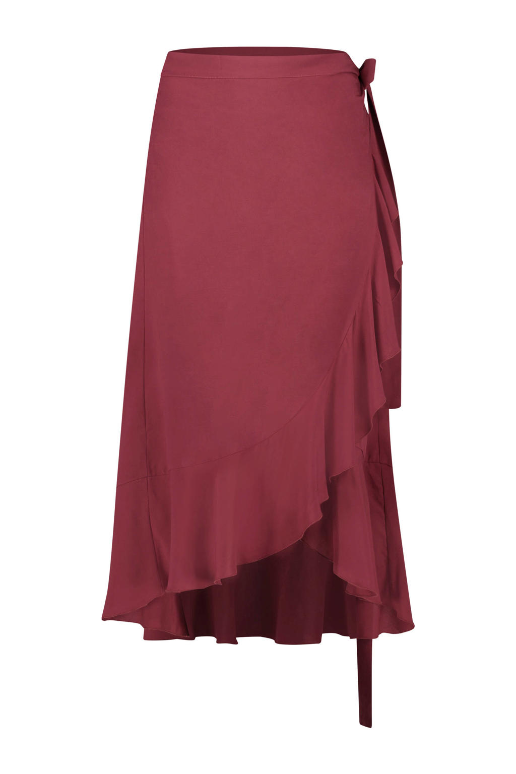 Hunkemöller wikkelrok Pagoda rood