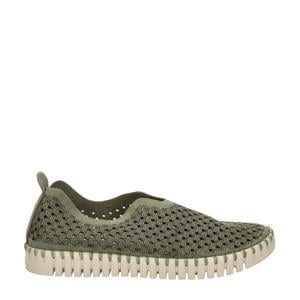 slip-on kaki