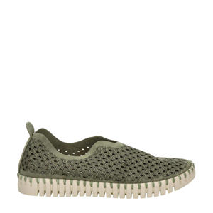 slip-on kaki