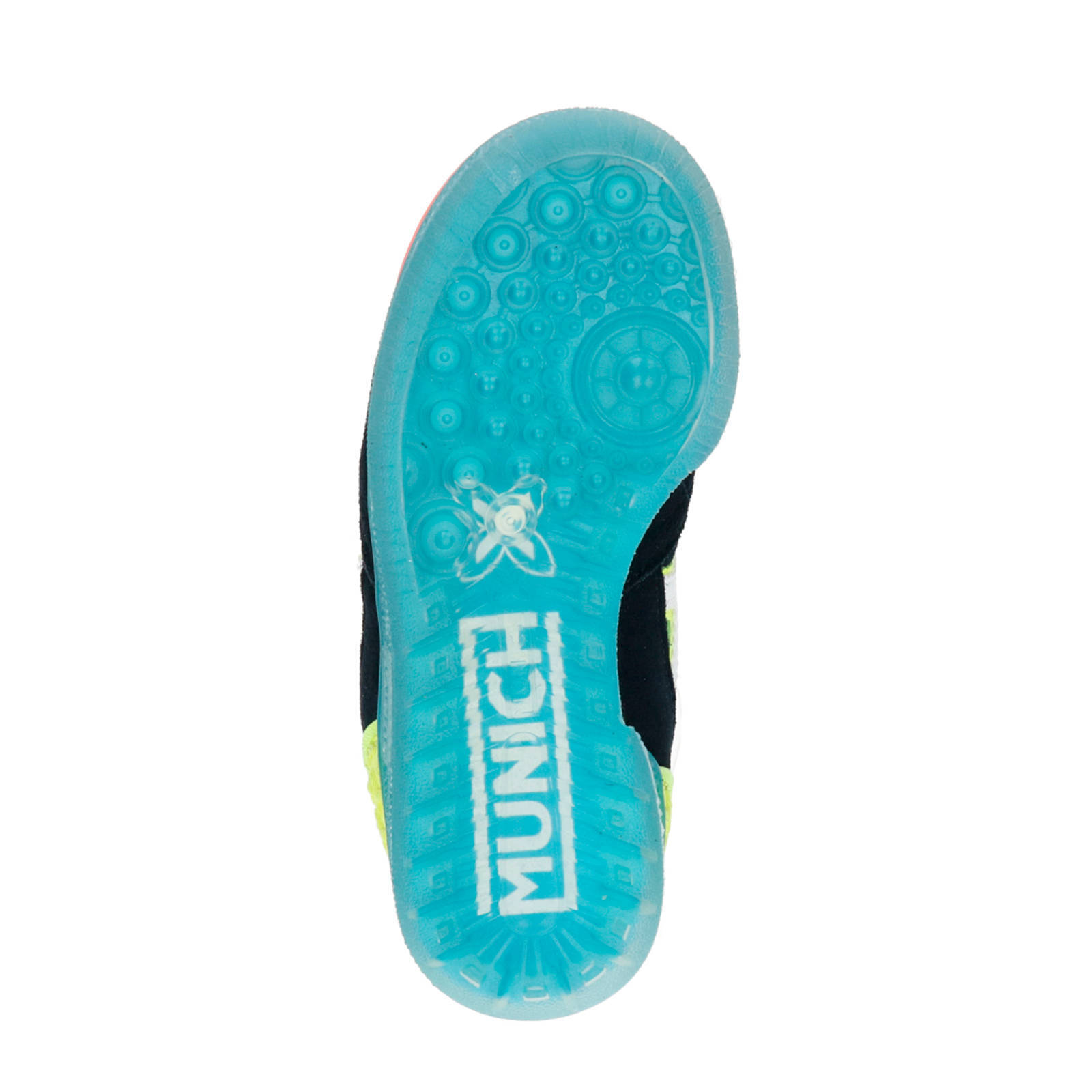 Munich sneakers blauw/groen | wehkamp