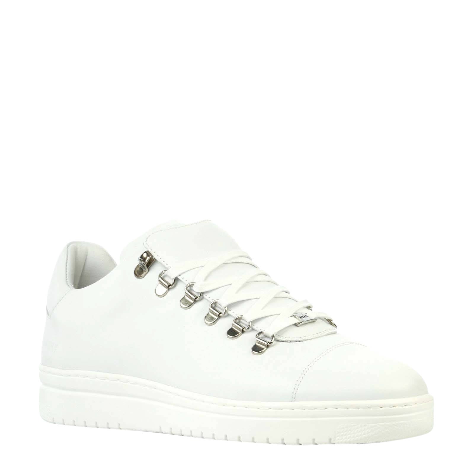 Nubikk Yeye Calf Lite leren sneakers wit | wehkamp