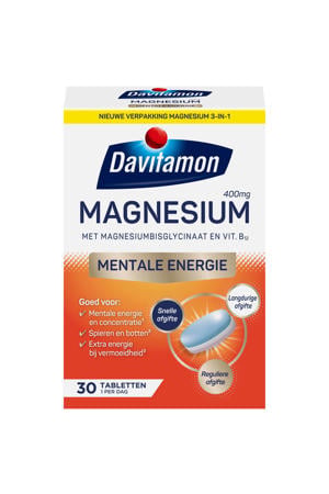 Magnesium Mentale Energie tabletten - 30 stuks
