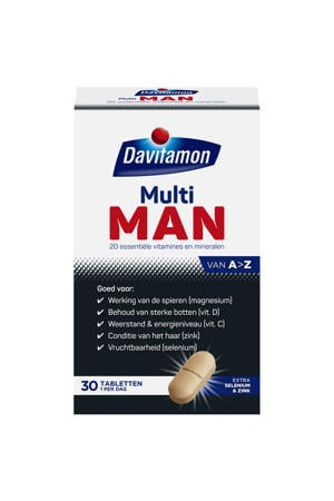 Multi Man tabletten - 30 stuks