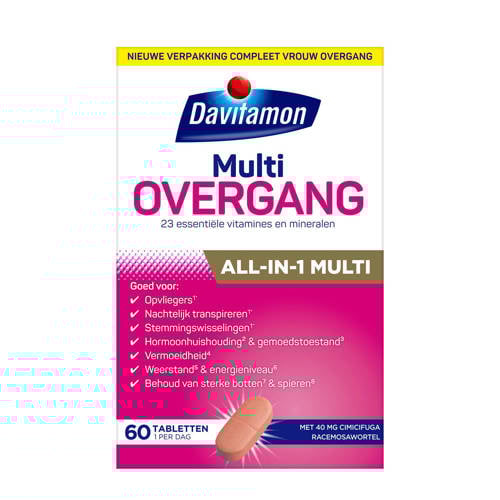 Wehkamp Davitamon Multi Overgang tabletten - 60 stuks aanbieding